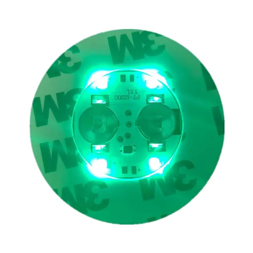 1-40PCS Battery Powered LED Coaster 3 Modes with Wine Glass Mat Cup Pad Sticker Bottle Drinking Club Bar Party Decor Night Light