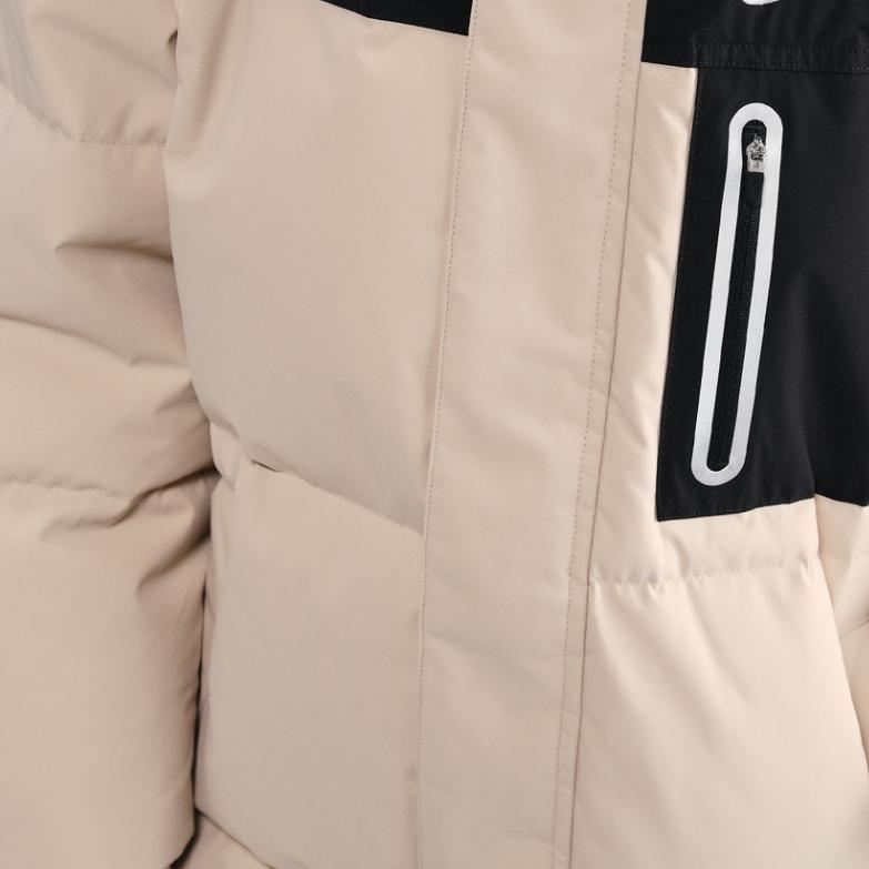 Nike Down Jacket Duck Down Warm Casual Fleece Hooded Zipper Kids Kids jackets IO6150-126