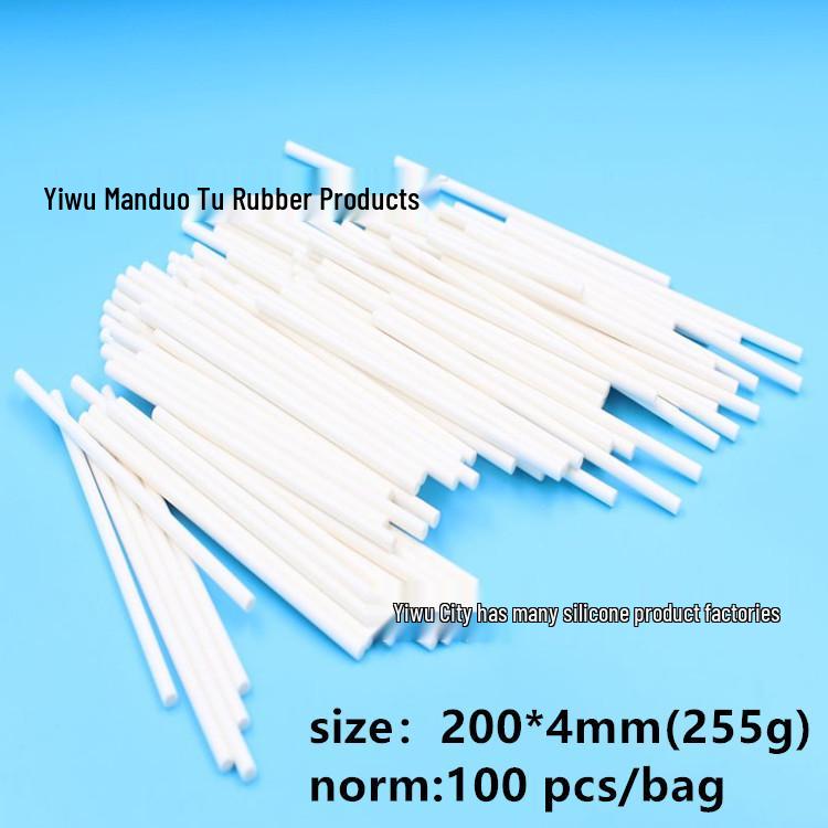 Lollipop and Baking Kraft Paper Sticks with Colored Twist Ties for Food Packaging
