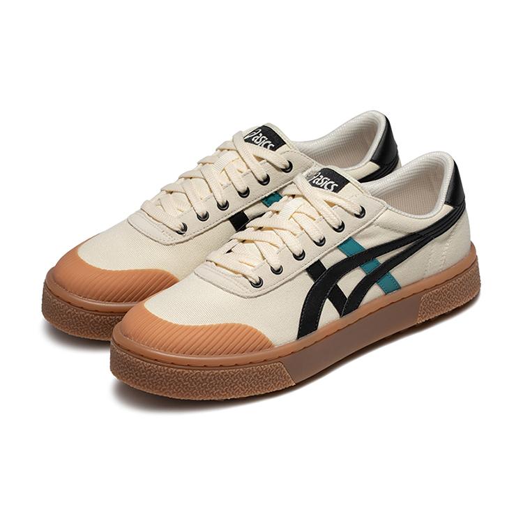 New Asics Court Trail 'Creamwhite Black' 1203A146-750