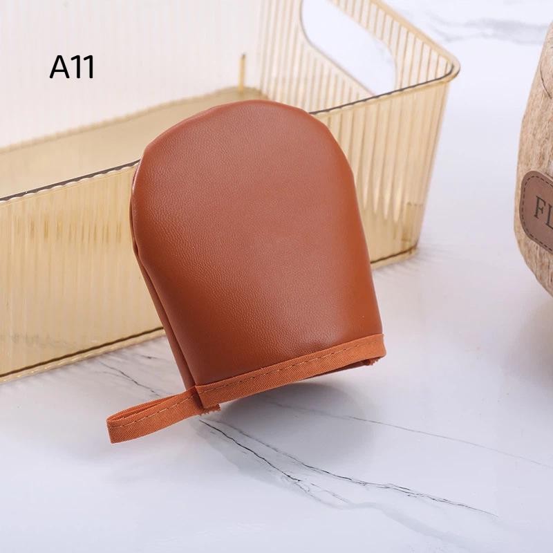 1Pcs Quickdry Flocking Glove Makeup Applicator Body Lotion Glove Self-Tanning Mitt Double-Sided Prevents Sticky Hands Applicator
