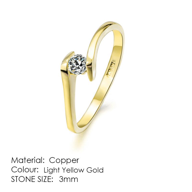 

ZHOUYANG Top Quality Wedding Rings For Women Concise Cubic Zirconia Silver Color Fashion Jewelry Full Size R422 9