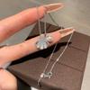 Pearl Inlaid Diamond Shell Pendant Necklace Light Luxury High Sense Exquisite Fashion Temperament Versatile Niche Design Necklace Women
