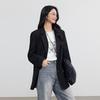 Women's Loose Fit Long Sleeve Blazer