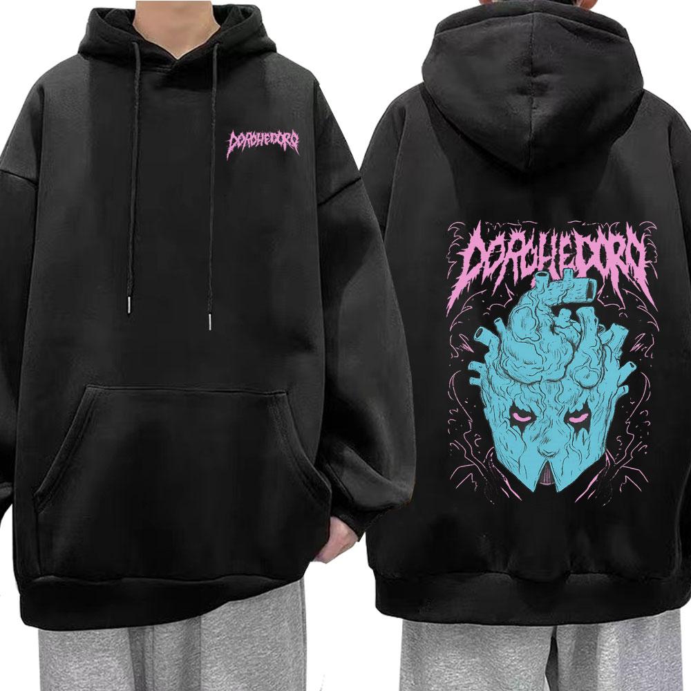 

Аниме Dorohedoro Толстовки на молнии Кайман Никаидо Манга Графические свитшоты Косплей Мужские Женские Модные Повседневные Пуловеры Зимняя Одежда 3XL