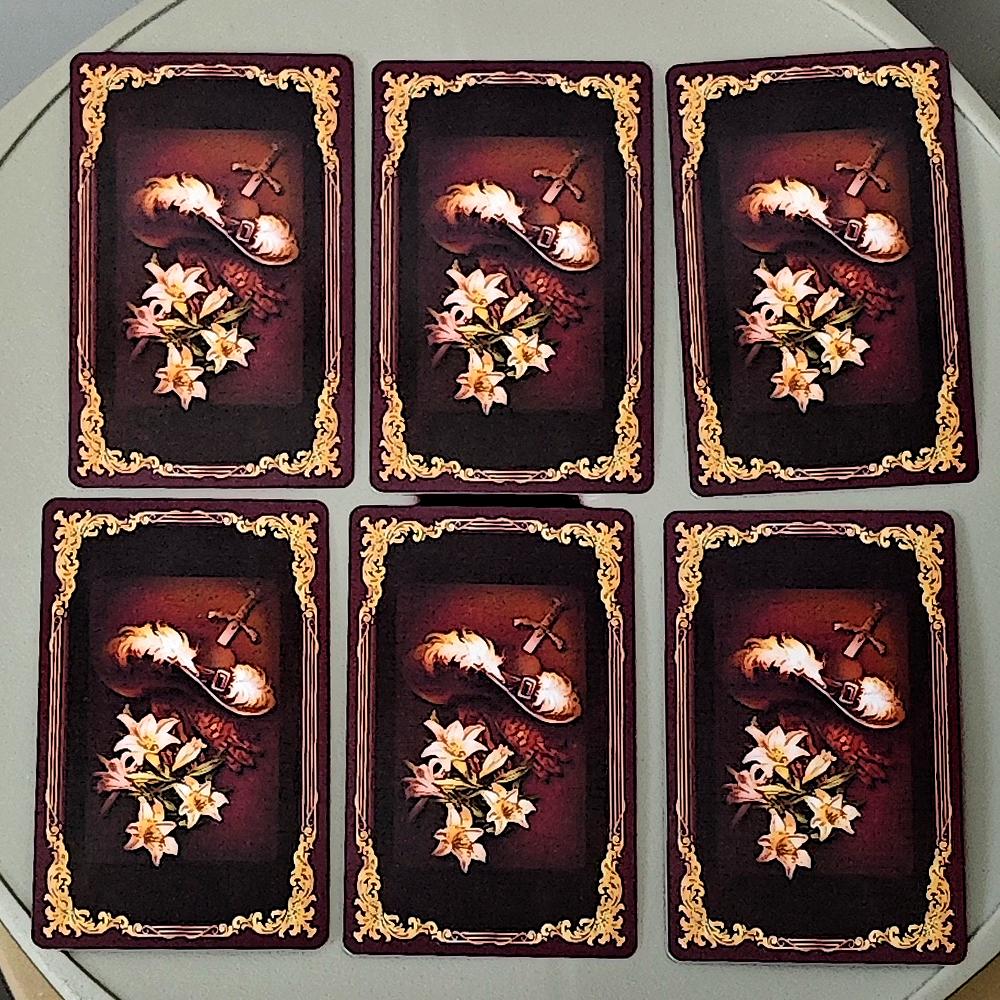 Classical Realistic Lenormand Deck, 40 Pcs Medieval Classics Lenormand Cards 9*6cm In Russian Language