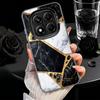 Geometric Marble Pattern Shockproof Phone Case for Xiaomi Redmi Note 15 14 13 12 Pro Plus 11 11S 11T 5G Cover Anti Fall Fundas