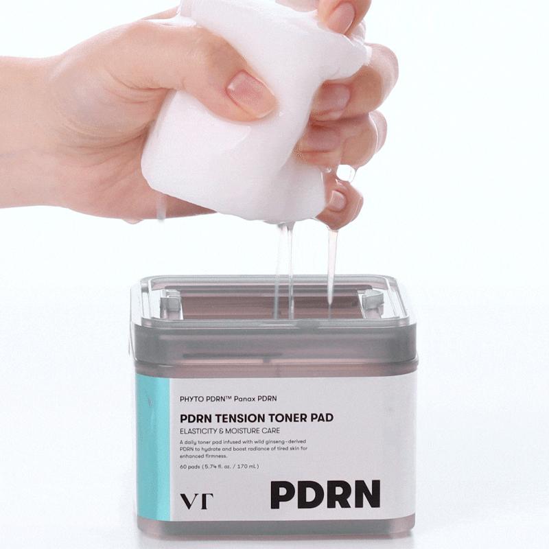 VT COSMETICS PDRN Tension Toner Pad 170ml 60EA