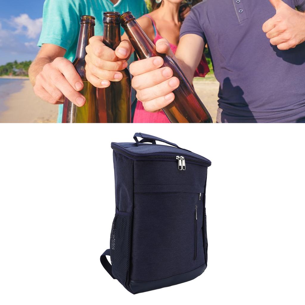 Cooler Backpack Large Capacity Leakproof Multi Pockets Rain Proof Beach Camping Picnic Thermal Backpack