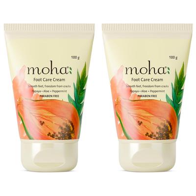 Crème pour les pieds pour pieds secs et craquelés 100g x Lot de 2 | Nutrition profonde, Rafraîchissement et Adoucissement Soin des pieds