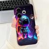 For Tecno Pova 6 Neo Pova6Neo Case Liquid Silicone Soft TPU Back Cover 2024 Fashion Phone Funda Gothic Black Night Bumper
