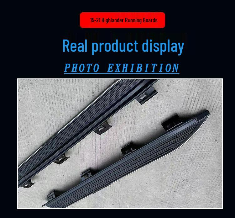 Highlander Side Steps & Foot Pedals for 2015, 2018, 2021 Models