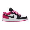 Air 1 Low SE GS 'Black Active Fuchsia'