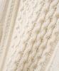 MILLO WOMEN Cable Stitch Pullover Knit [Ivory]