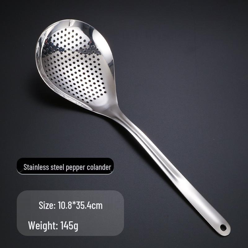304 Stainless Steel Kitchen Colander for Dumplings, Noodles, and Frying