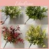 Artificial Plastic Greenery Leaves For Wedding Aisle Decor Photography Props Home Styling