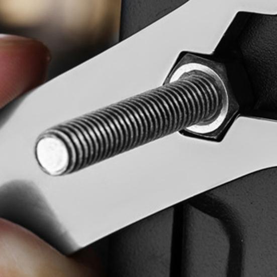 Stainless Steel Bottle Opener Multi Tool Compact Keychain EDC Gadget with Wrench Can Opener Screwdriver Lightweight Bottle Opener Tool