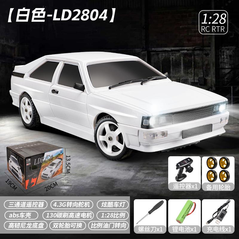 New Ld2802 Ld2803 Ld2804 Ld2801 1/28 4Wd Rc Drift Car Proportional Steering Led Headlights 2.4G Toys For Kids