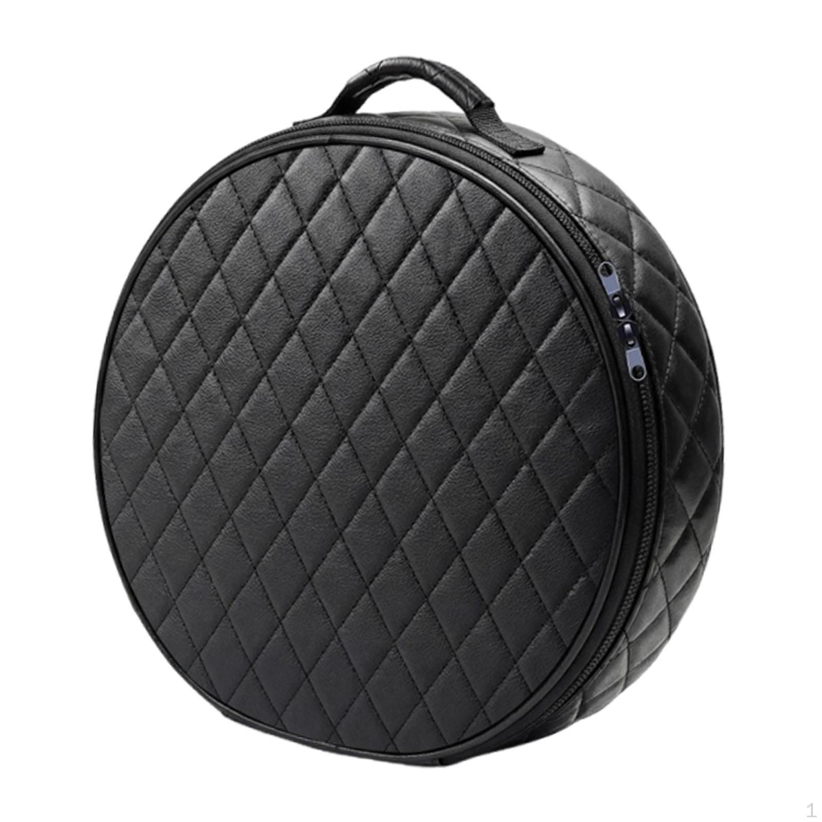 

Charging Cable Organizer Tool Bag Rectangular PU Leather Reinforced Handle Suitable for Garage Round
