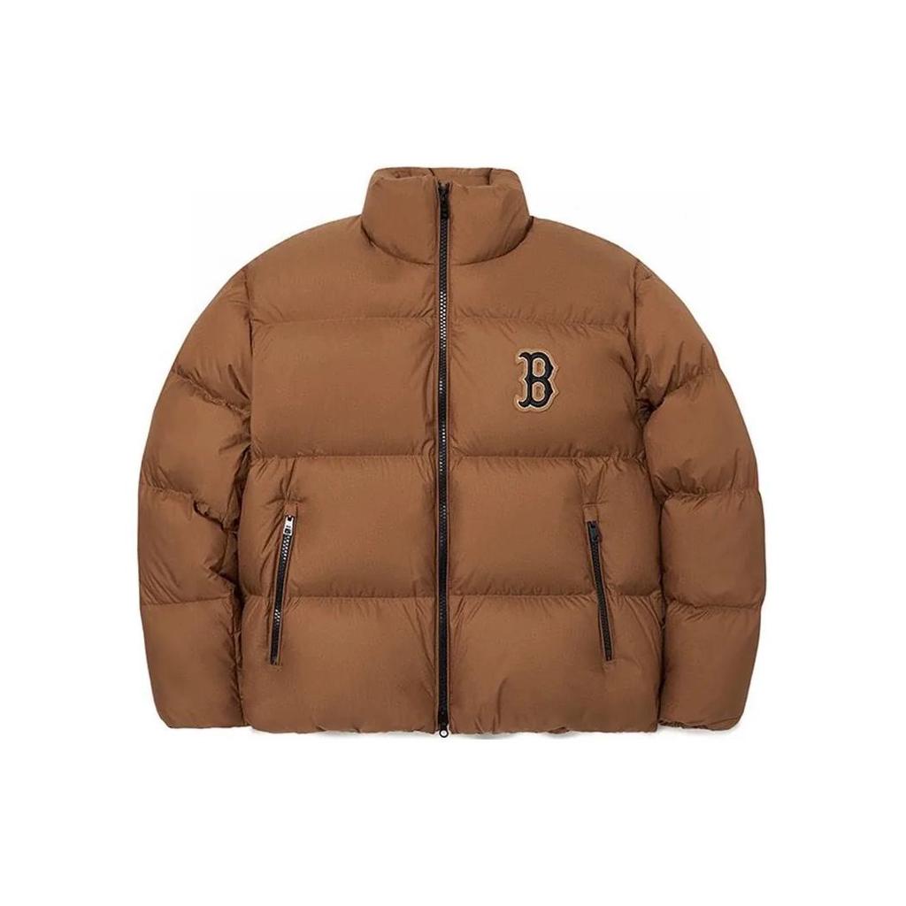 New MLB Down Jackets Unisex Brown 3ADJM1026-43BRD