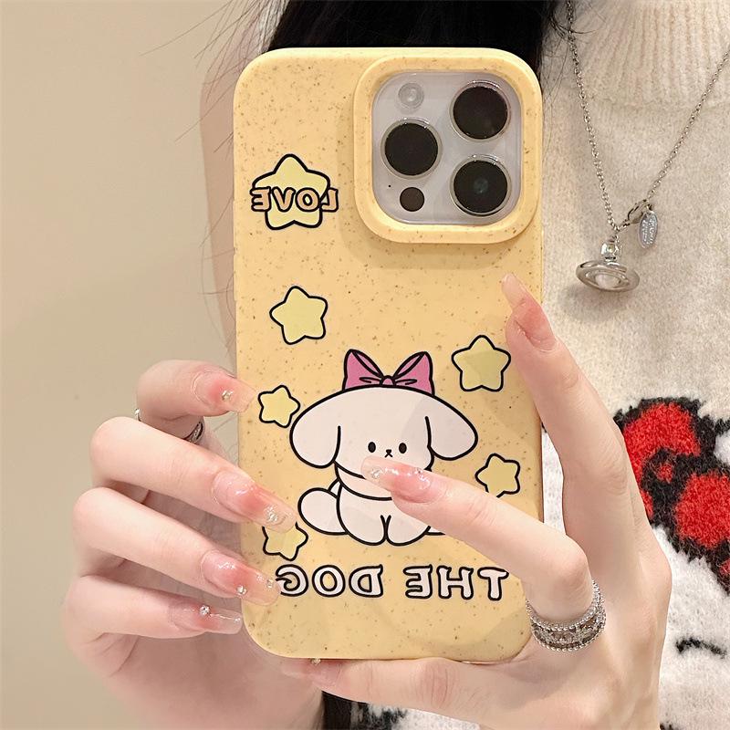 Zhitai Cartoon Silicone Case for iPhone 15 Pro Max, 14/13 Pro Max, and Apple 16
