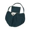 _Two Dot Canvas Bag (Washed Blue)