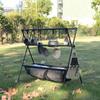 Lightweight Folding Camping Cookware Hanging Rack Shelf Portable Aluminum Alloy Outdoor BBQ Tool