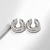 Chic Cartilage Cuff Earring Gold/Silver Ear Clip Unisex Statement Ear Adornments