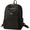 Daily Wear Solid Tone Nylon Backpack Fashion Lightweight Daypack, Multi-compartment for Ladies Daily Errands and Travel