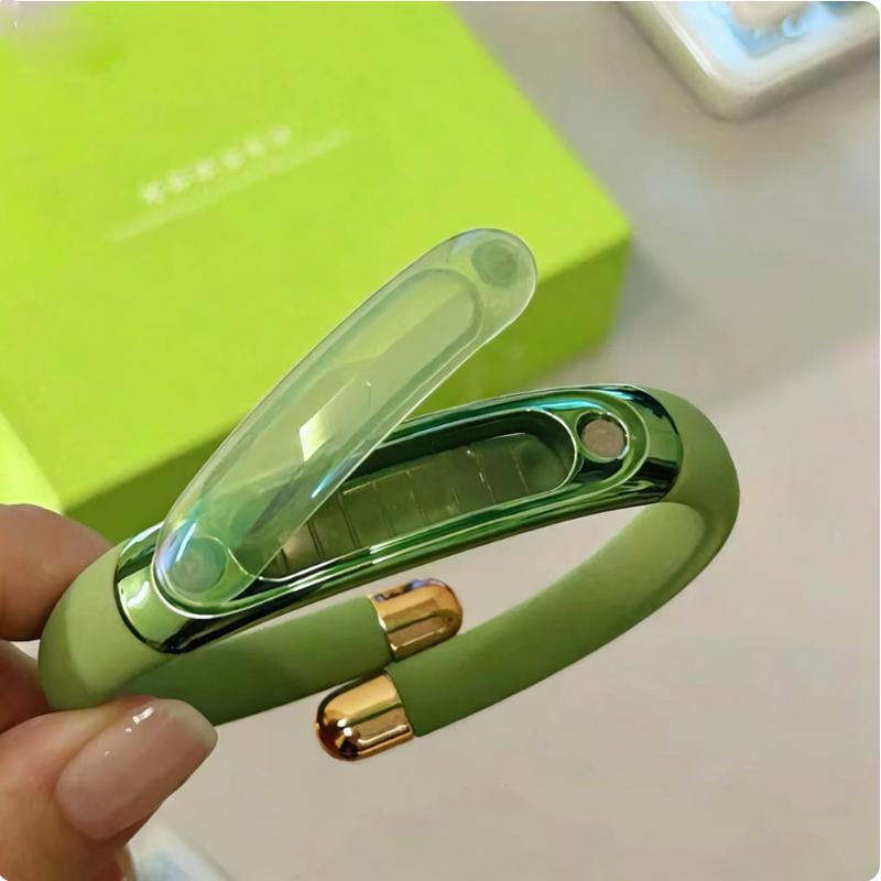 New Summer Plant Essential Oil Wristband, Outdoor Portable Bug Repellent Bracelet for Adults Kids, Gift Ready