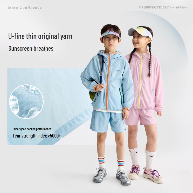 Gulu Diary Kids' Sun Protection Jacket & Shorts Set