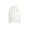 adidas ZNE. Prémiová tepláková bunda s kapucí na zip Off White Pánská IR5208