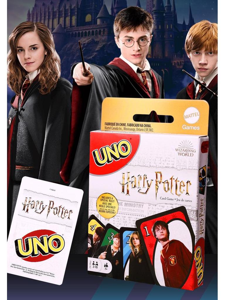 Genuine Mattel UNO Classic Card Game for Multiple Players - Casual Party Poker Table Game