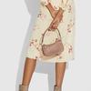 Coach Swinger 20 Solid Color Zipper Closure Leather Underarm Bag Mahjong Bag Tote Bag Shoulder Bag Small Women Bags Light-Brown C2643-B4NA