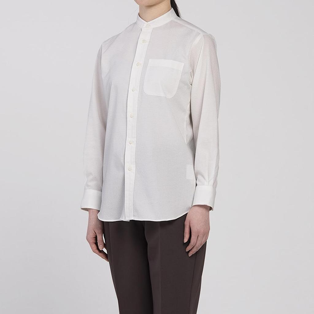 Seven Uniform CH4466-0 Shirt/Long Sleeve White 5L