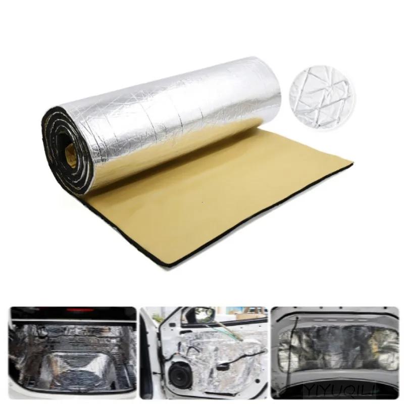 10 Blatt Auto-Schalldämpfer-Wärmedämmmatte für Auto-Van-Schallschutz-Trittschalldämmmatte Auto-Motorhauben-Geräuschisolator