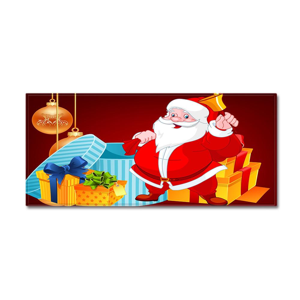 Christmas Kitchen Sand Carpet Doormat Long Floor Mat