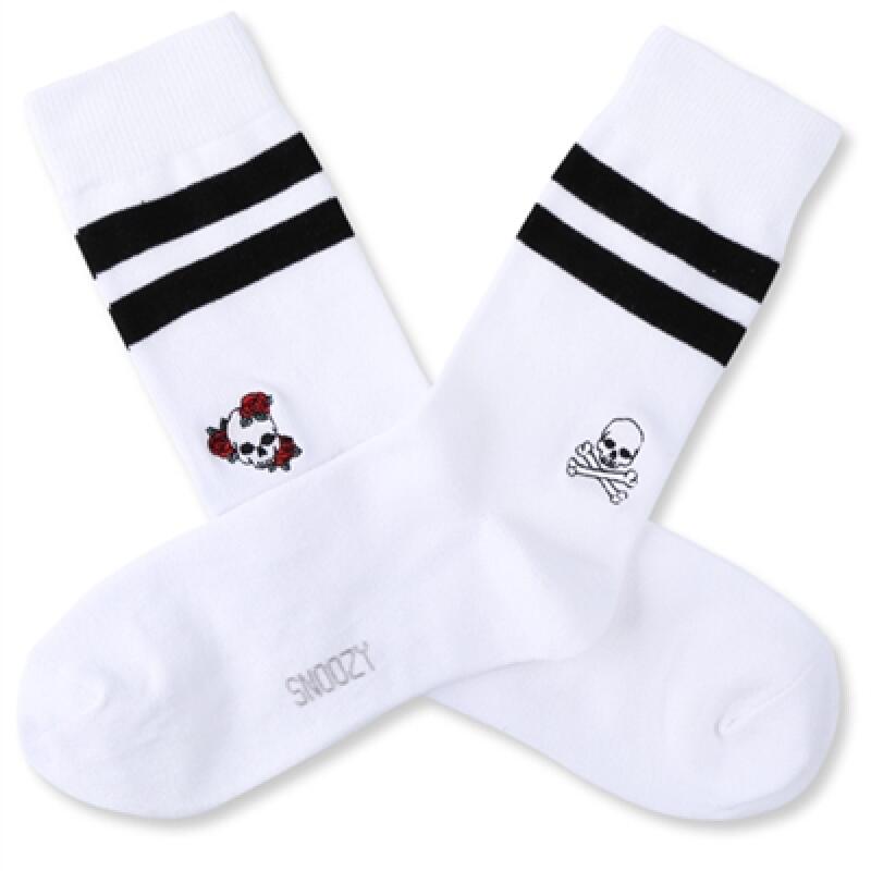 EM-Skate Socks (Skull) BK