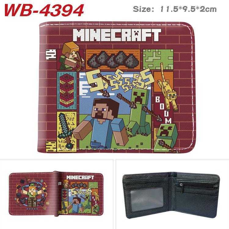 ROBLOX Game Peripheral Wallet Cartoon Print Short Fold Card Holder Unisex Coin Purse Leather 1pcs