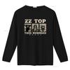 Tres Hombres ZZ Top Retro Rock Blues La Grange Jesus Just Left Chicago T Shirt Vintage Washed Stretched Homme Fashion Stylish