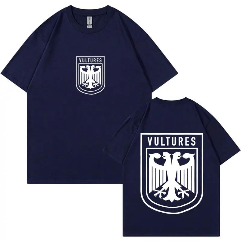 Rapper Kanye West Vultures Logo Alba Tričko Pánské Dámské Hip Hop Punk Gotické Trička 100% Bavlna Oversized Tričko Streetwear