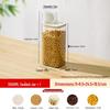 Cereal Storage Jar: Transparent, Insect & Moisture-Proof, Food-Grade Kitchen Container
