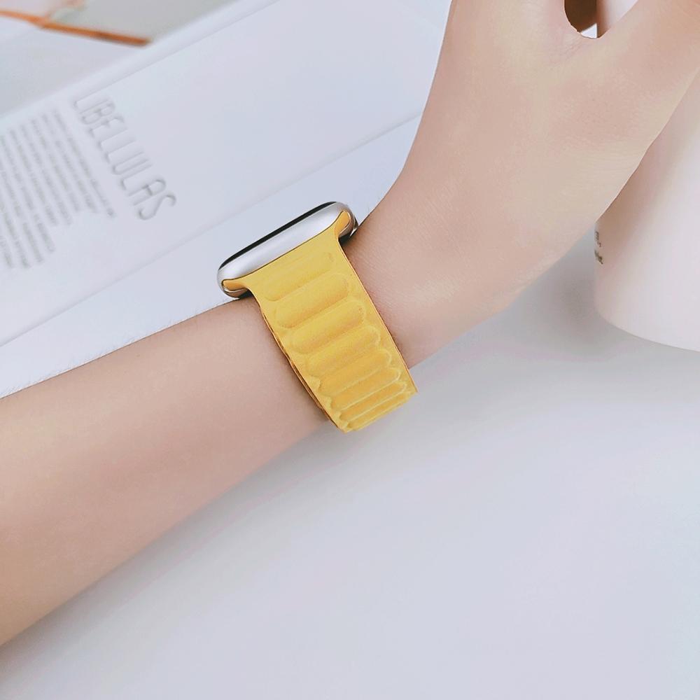 Magnetic Strap For Apple Watch Bands 45mm 38mm 49mm 40mm 42mm 41mm Silicone Sport Bracelet iWatch Series ultra 9 6 5 7 8 se 44mm