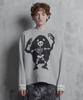 SHVTO Skeleton Knitwear Fog
