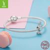 S925 Sterling Silver Sweet Candy Beaded Accessories Romantic Surprise Tianhe Stone Bracelet Beads