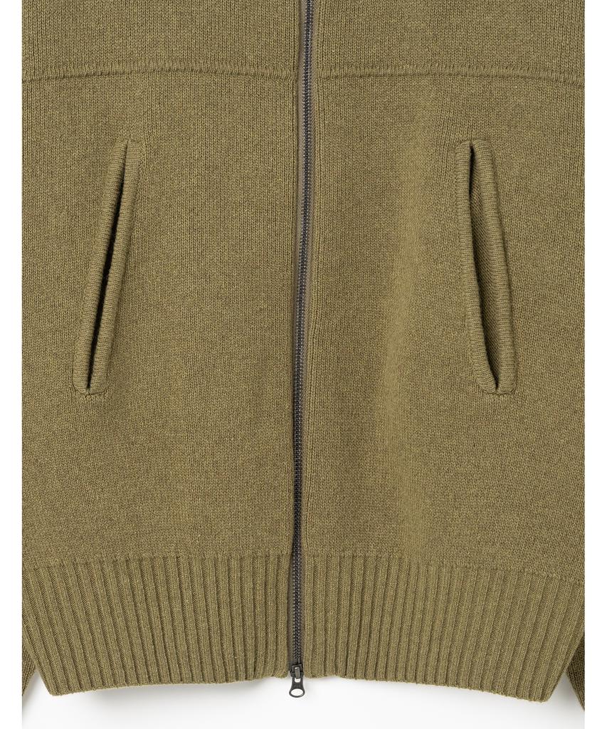 Millo Archive Jacquard Knit Blouson [Khaki]
