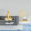 Women Resin Iron Sculpture Multifunctional Handmade Decorative Tabletop Ornament Collectible Gift