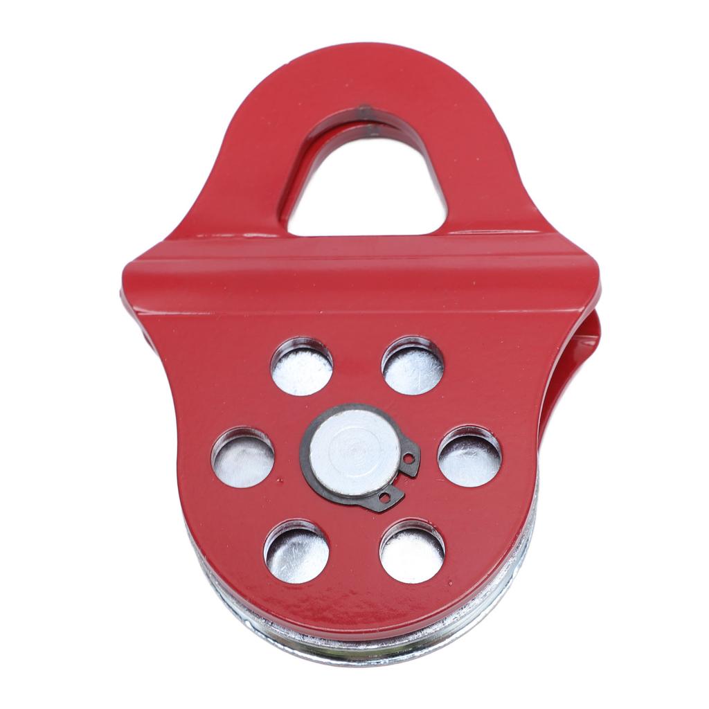 Winch Snatch Block Alloy Steel High Load Bearing Large Area Sliding Heavy Duty Towing Pulley Block