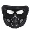 .Skull Mask Motorcycle Mask Bicycle Riding Windproof Full Face Skeleton Protective Mask Colored Goggle Tactical Cycling Bike