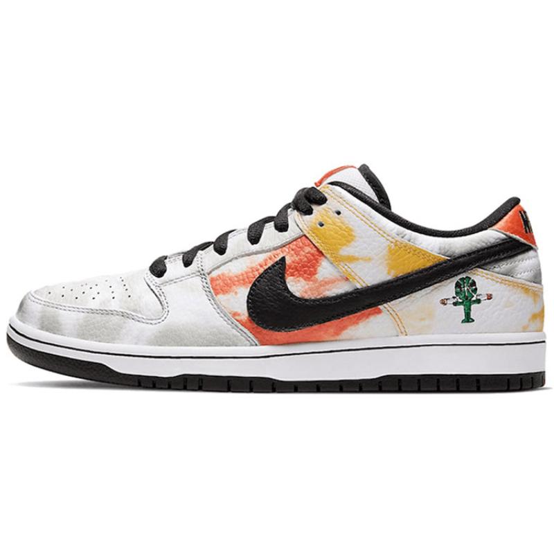 

Nike SB Dunk Low Raygun Tie-Dye Белые кеды для скейтбординга BQ6832-101 39